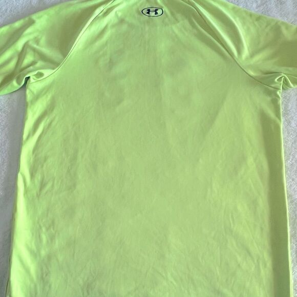 Under Armour T-Shirts Kids Big Boys “2” L Yellow T-Shirts PreOwned Condition - Picture 9 of 11
